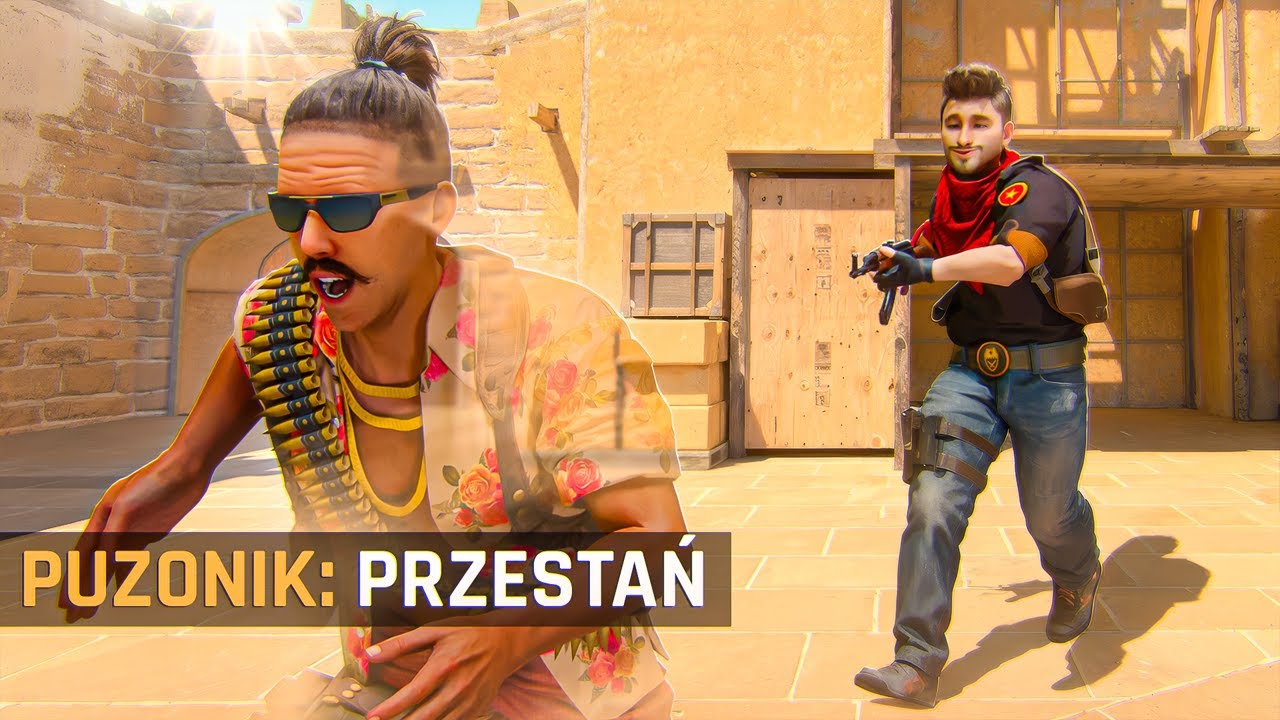 PUZONIK MYŚLAŁ, ŻE GO NIE ZAUWAŻĘ - SUPERMOCE W CS2