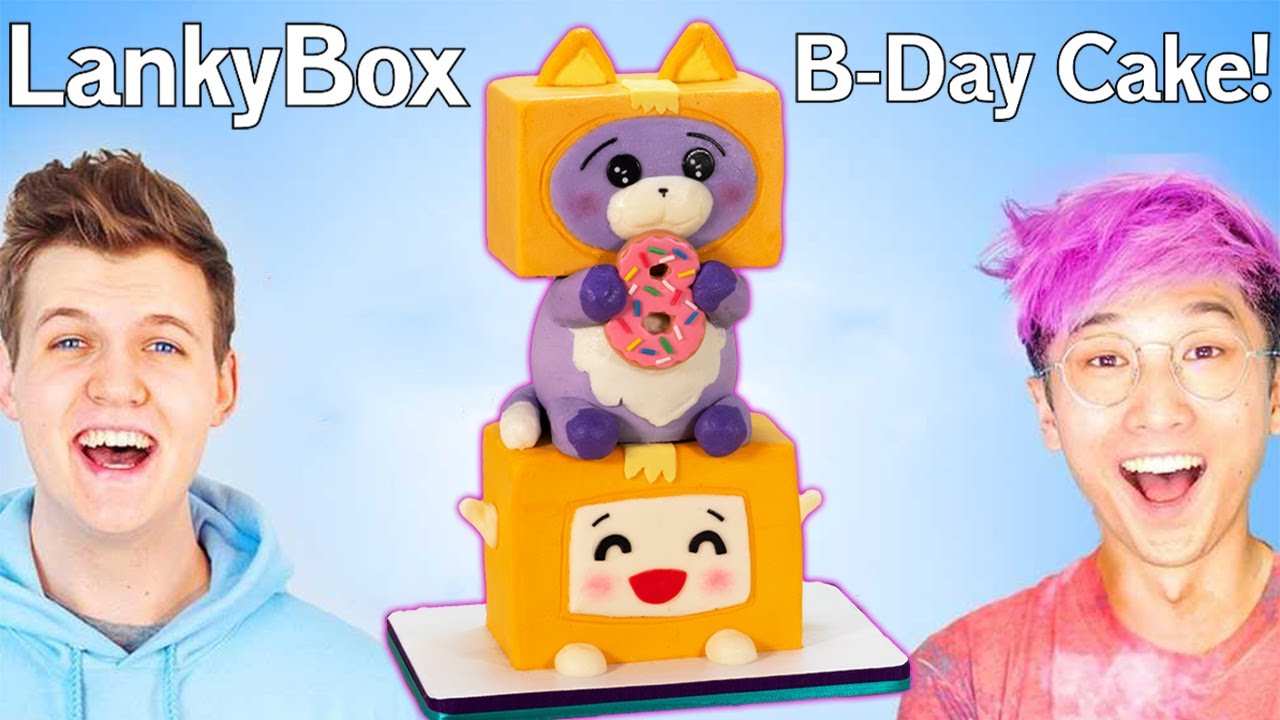 LankyBox Plushie Cake