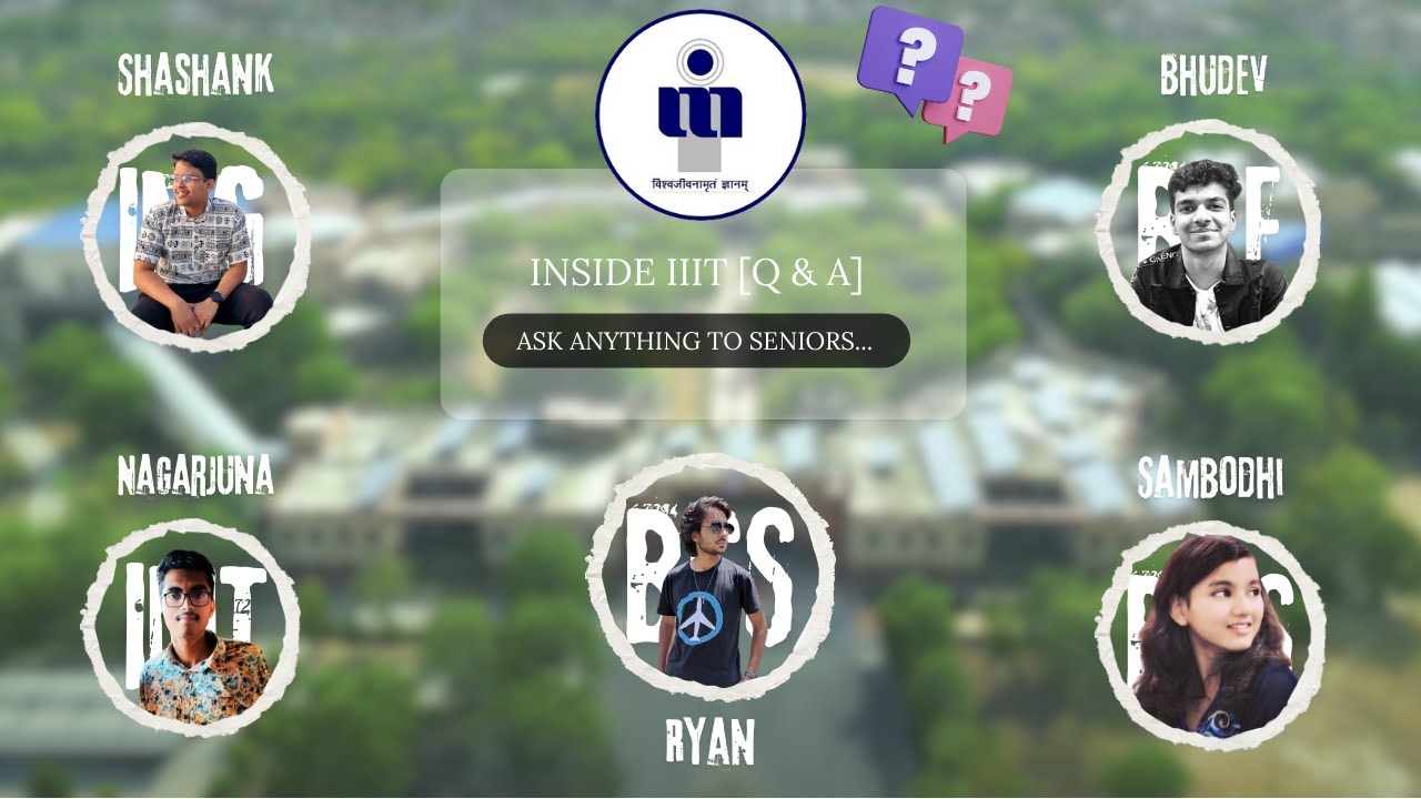 || Inside IIITM Gwalior || Q & A Session with Seniors (UNOFFICIAL) ||