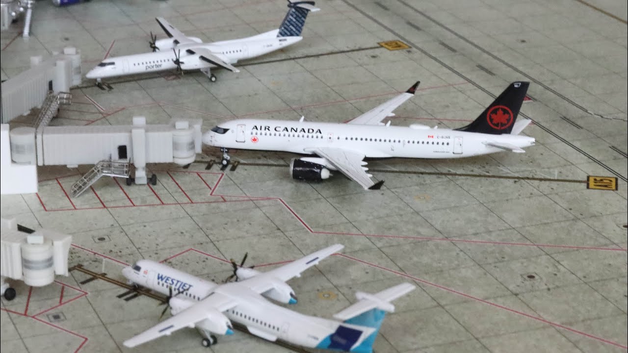 Gemini Jets 1:400 Air Canada/WestJet/Porter A220 & Q400 | Unboxing and First Look!