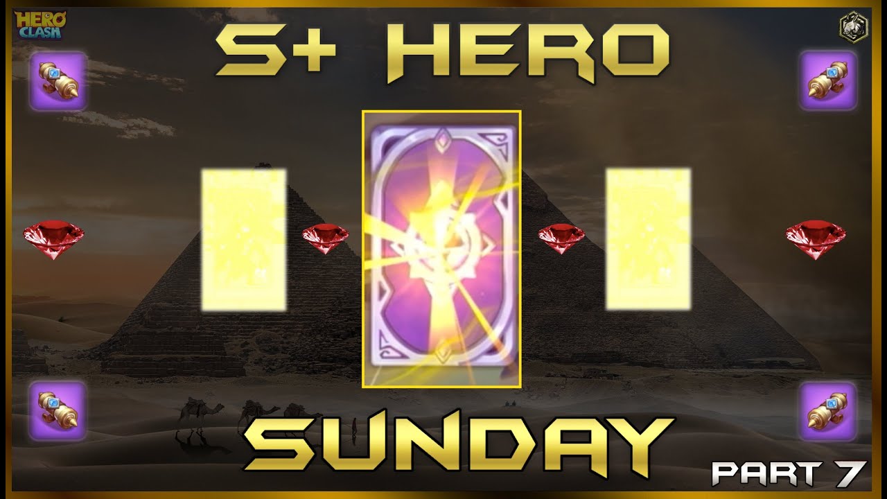 3 S+ Heroes pulled! | Light Hall / Glorious Ring Tip! | S+ Sunday is here!!!