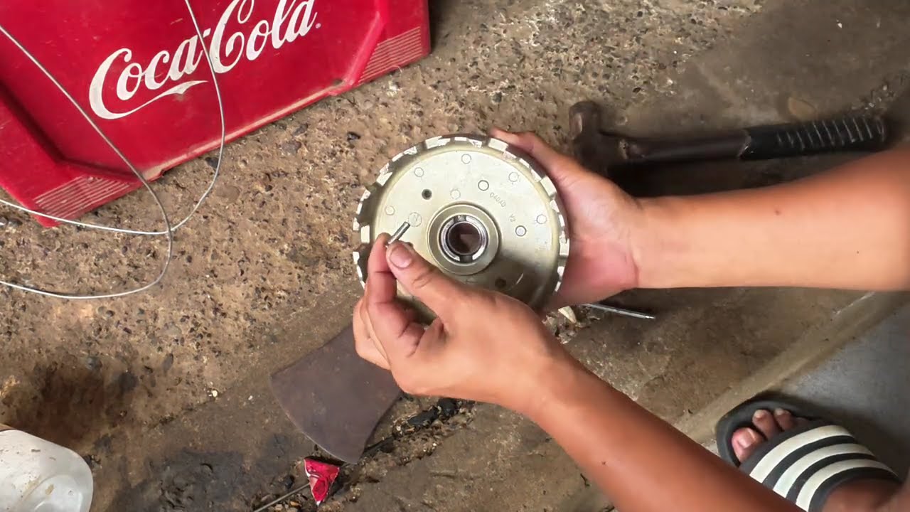 SNIPER 155 Change clutch damper to pitsbike 