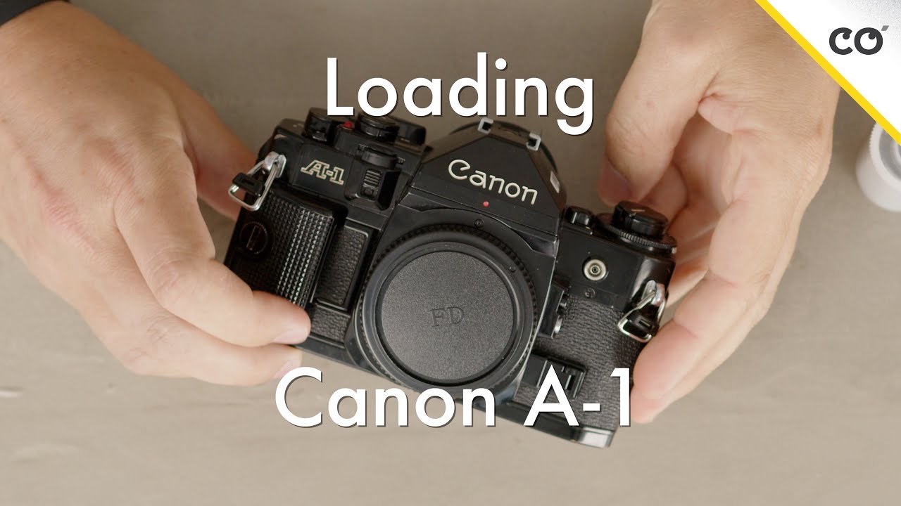 How to Load Film in the Canon A-1 || Film Loading