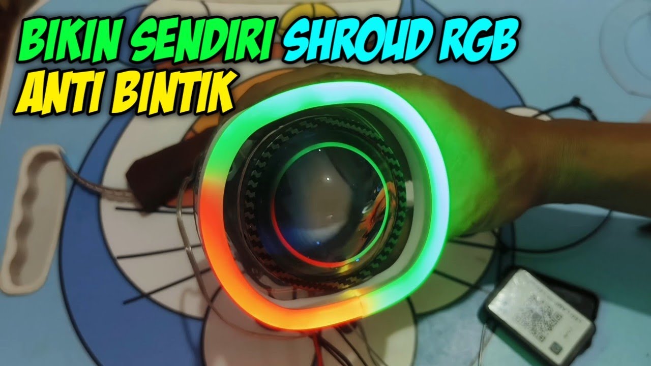 CARA BUAT SHROUD RGB BLUETOOTH