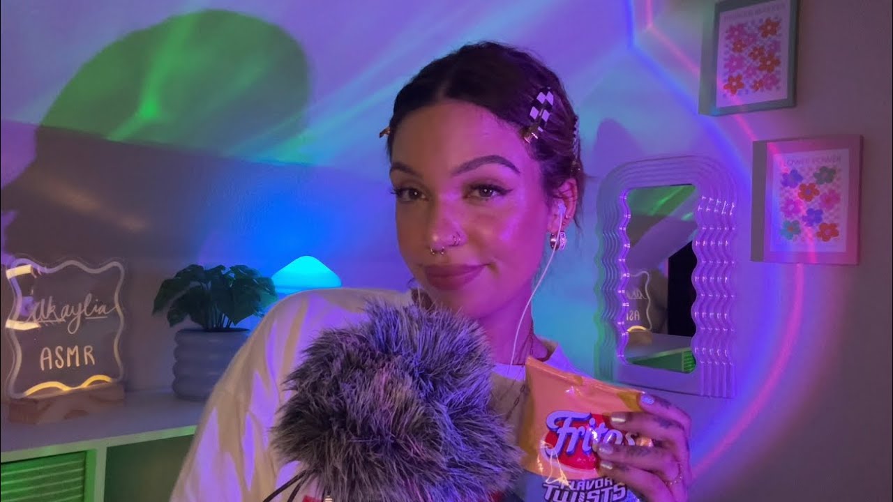 ASMR Om Nom Noms with real Eating sounds
