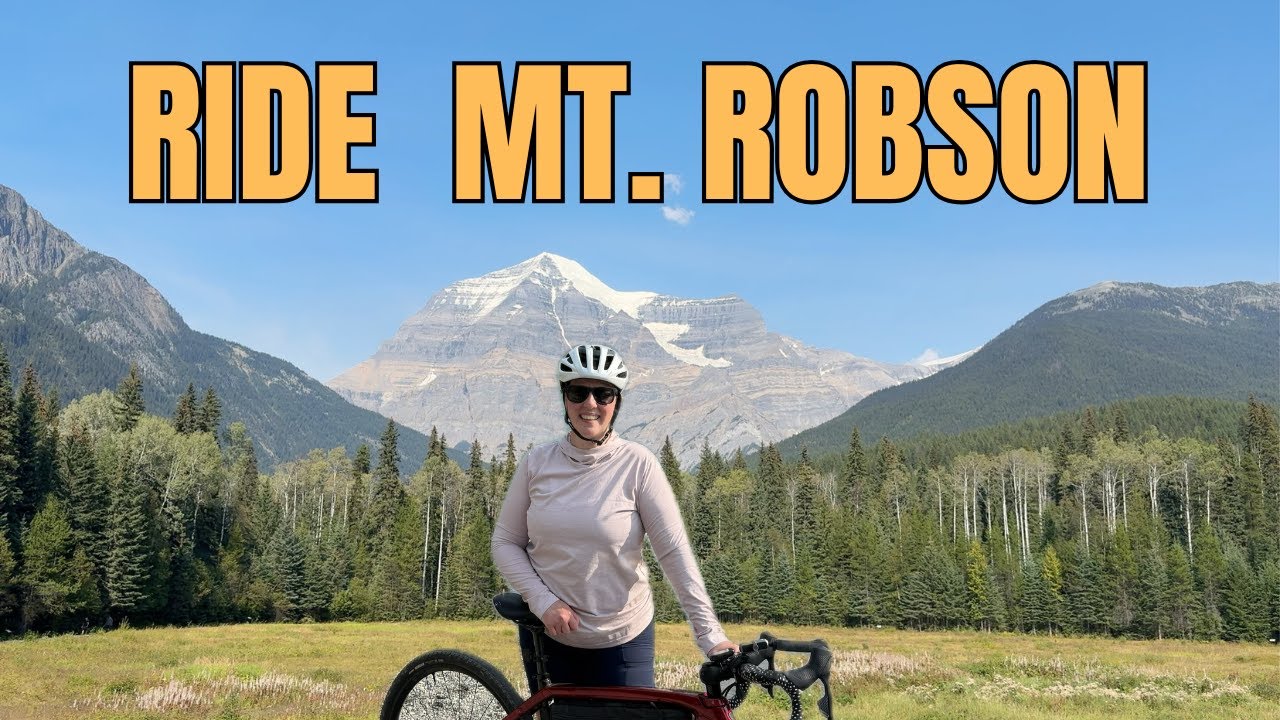 Mount Robson Gravel Ride to Kinney Lake | Tallest Peak in the Canadian Rockies