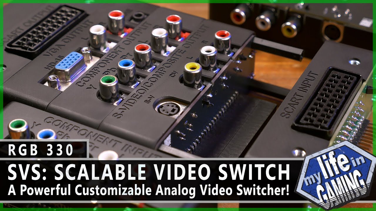 SVS - Scalable Video Switch :: RGB330 / MY LIFE IN GAMING