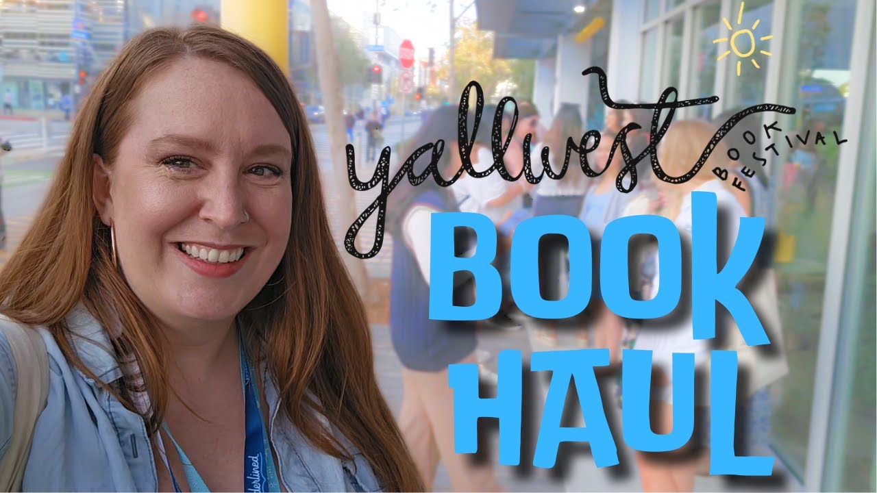 YALLWEST 2025 Vlog+ Book Haul | Santa Monica, CA | The first rainy YALLWEST [Bookish Fun]