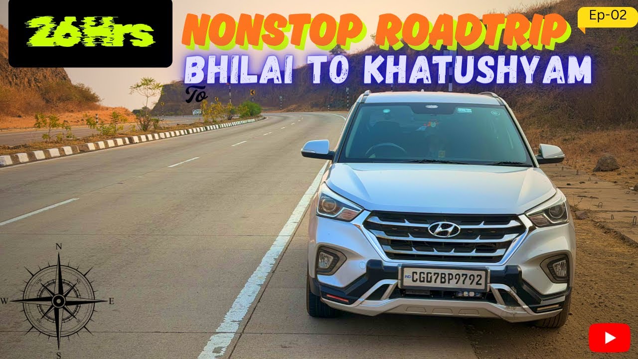 Bhilai To Khatushyam |26Hrs Non-Stop Roadtrip with Family|Ep-02| Epic Journey @aabhishekmmishra9792 