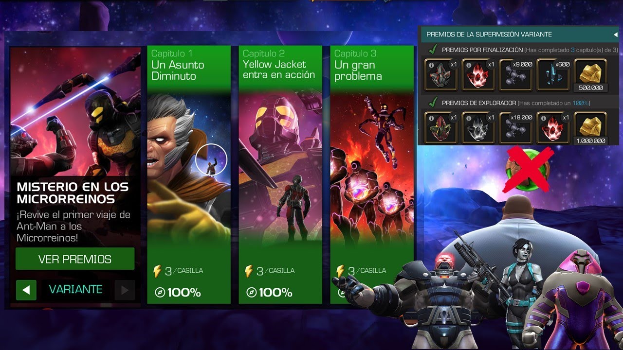 Cómo obtener FÁCILMENTE tu cristal de 5 estrellas de la variante 2 MISTERIO EN LOS MICROREINOS |MCOC