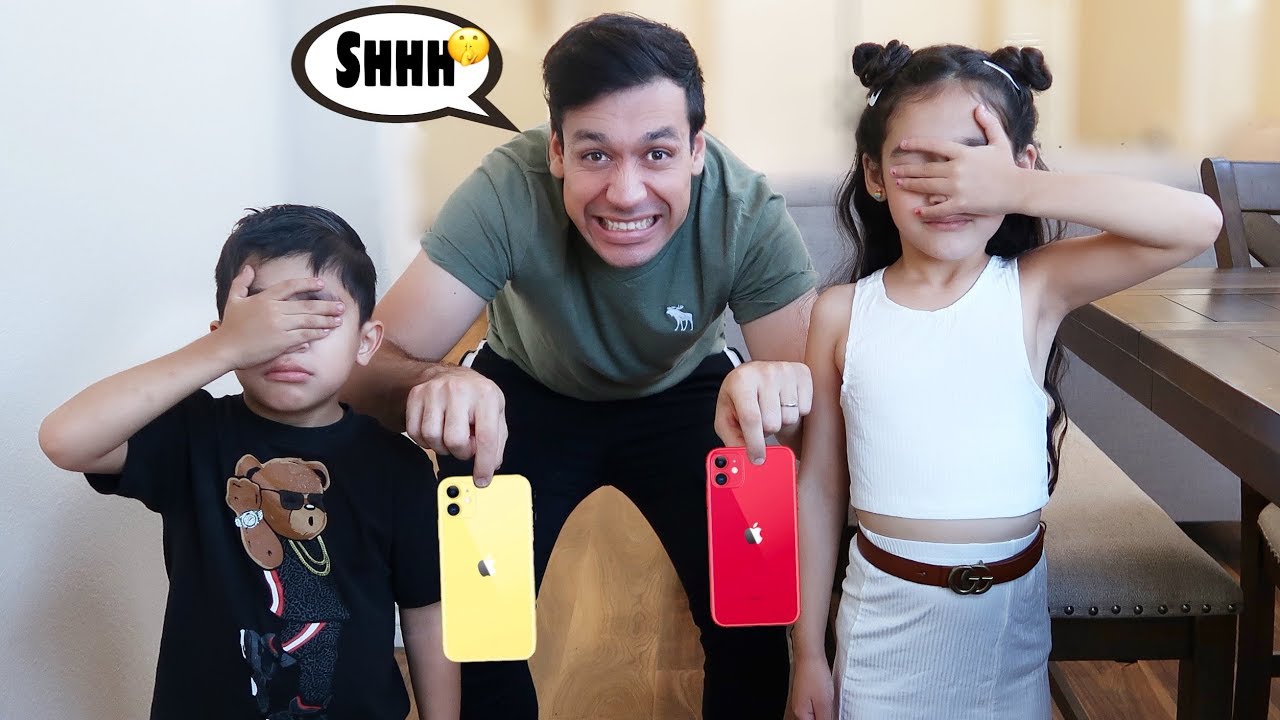 FAKE iPHONE 11 PRANK ON KIDS!! | Jancy Family