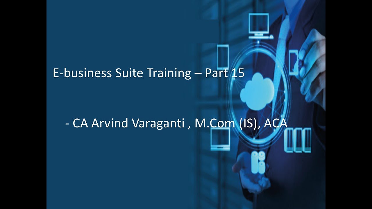 EBS Training Videos - Part 15 - GL- What is Consolidation and the setups involved in it