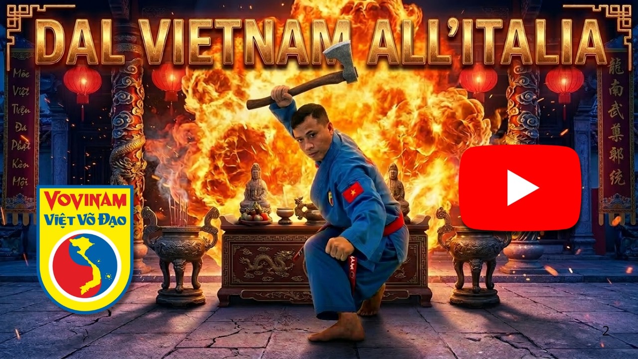 Vovinam: Le 12 Tecniche di ASCIA (Búa Rìu) 🇻🇳 | Stage del Maestro Huynh Khac Nguyen in Italia