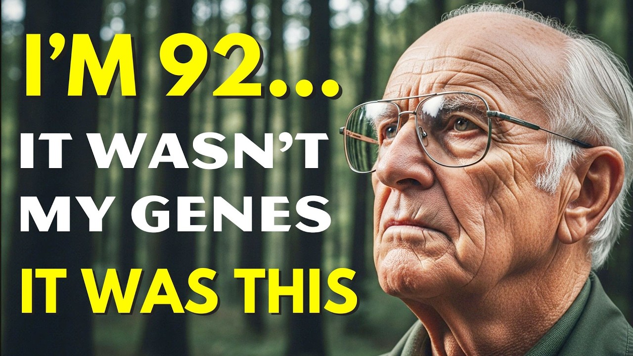 Over 60 The Hidden Gene & Lifestyle Combo That Extends Life | elderly wisdom