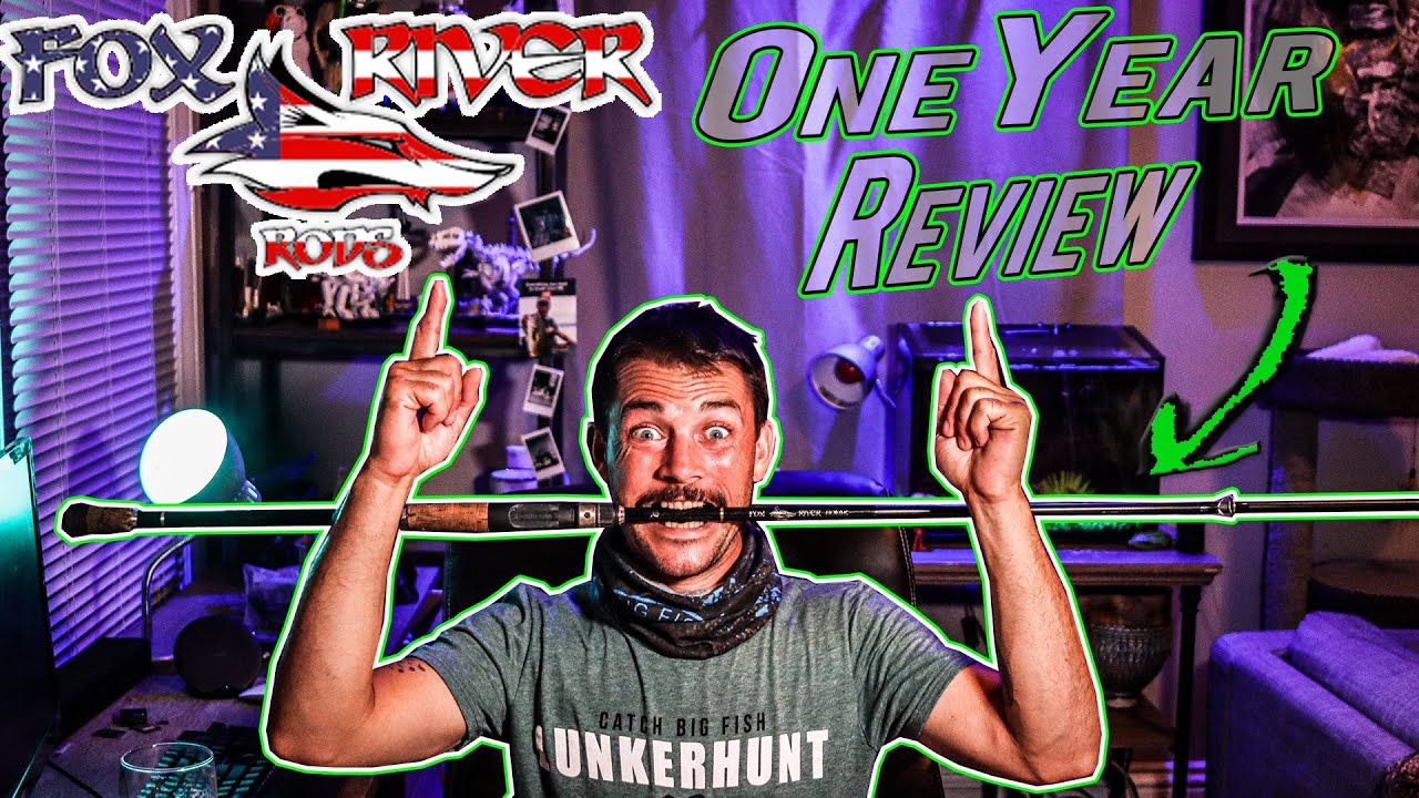 My Most Used Bass Fishing ROD? Fox River Rods One Year Review!