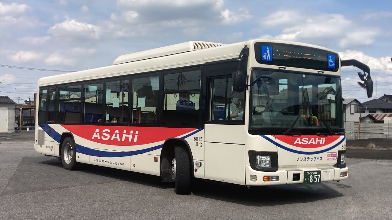 朝日バス車窓 境町[河岸の駅さかい]→古河駅西口/ 関宿中央T1423発