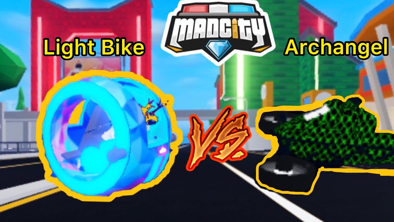 THE ARCHANGEL IS FASTER THAN THE LIGHTBIKE?! | ROBLOX Mad City