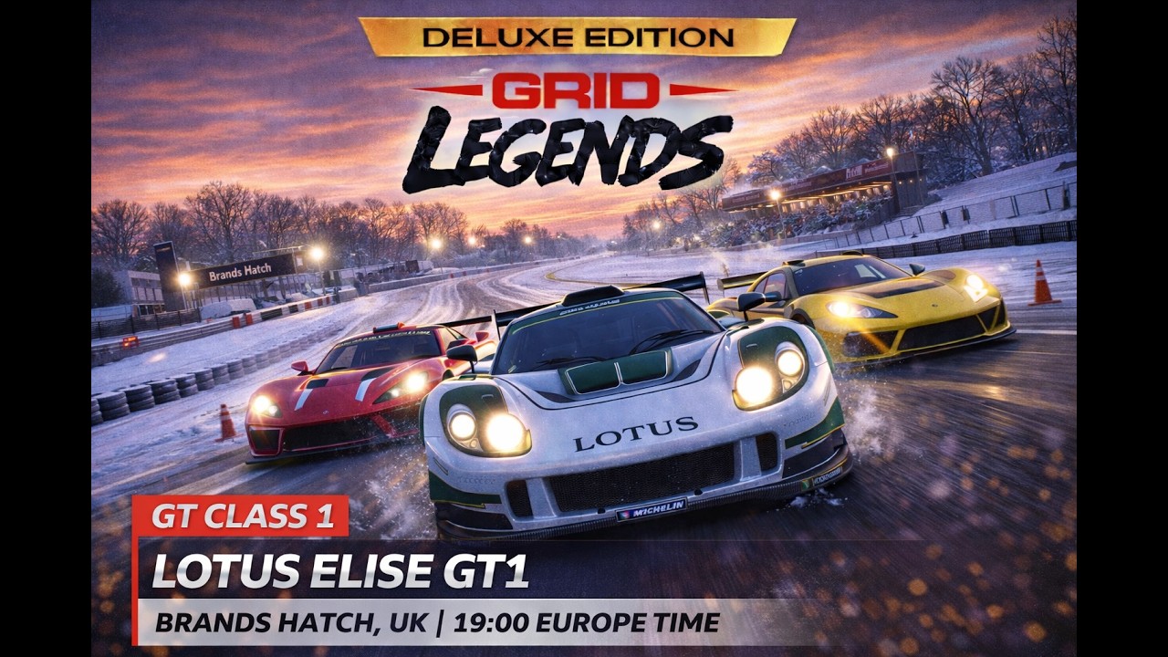 Two DNF😳 Tyres hates me😭 GRID Legends: Deluxe Edition iPad Pro M5 - Race - Lotus GT1 Cup