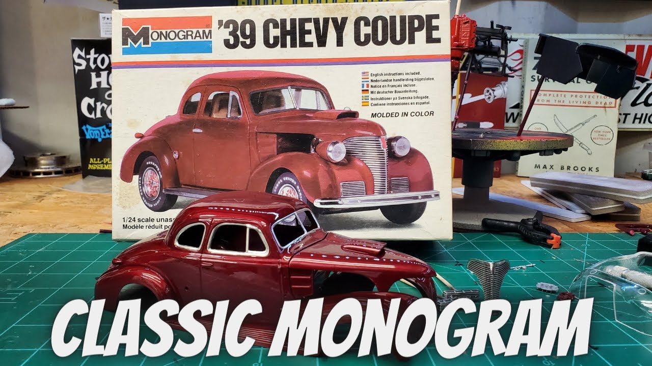 This Classic 1939 Chevy Monogram kit is so cool!!!