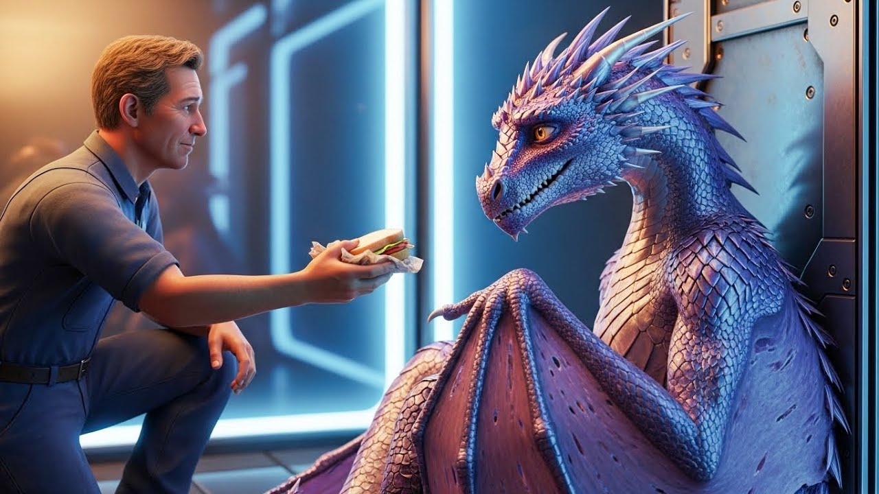 They Starved the Dragon Princess for Days — Until a Human Single Dad Shared His Lunch