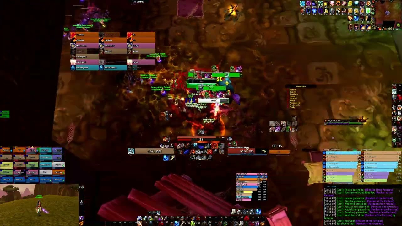 [Progress] Serpentshrine Cavern - #1 Speedrun 26:03 - Fury Warrior PoV