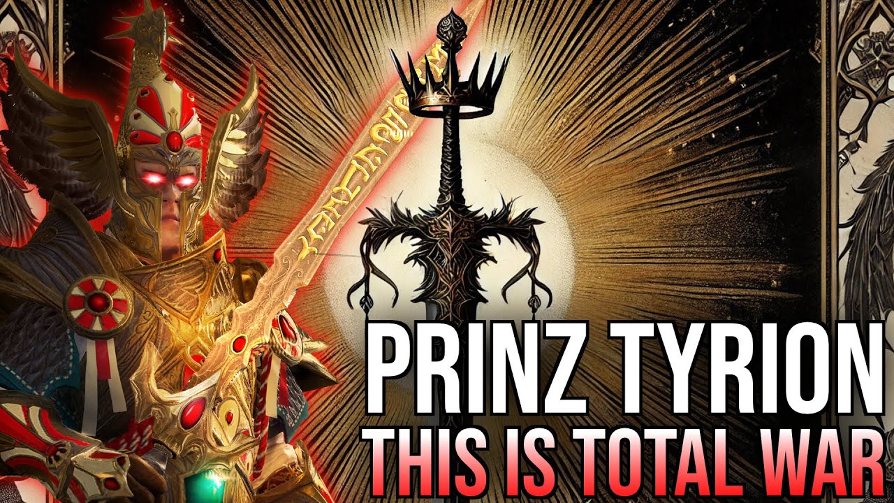 THIS IS TOTAL WAR! TYRION mit Schwert & Krone | Live Let's Play Warhammer 3 | Werbung