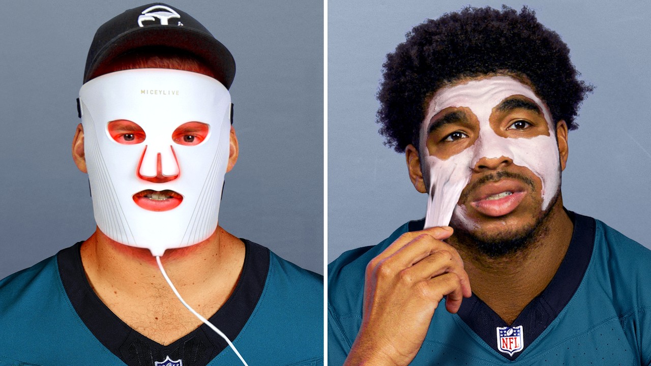 NFL Players Test Viral Beauty Products