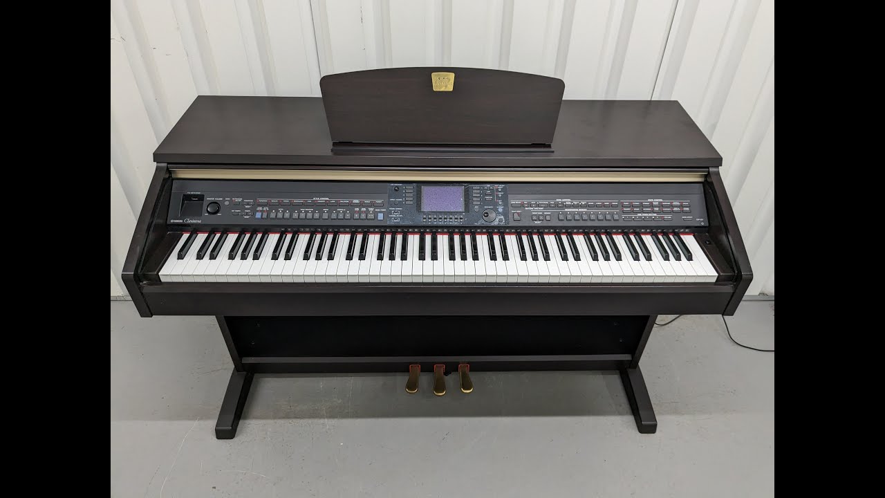 Yamaha Clavinova CVP-501 digital piano arranger in dark rosewood finish stock number 24213