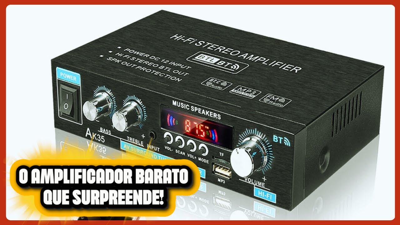 AK35 e AK380: O Que Esses Mini Amplificadores Realmente Entregam?