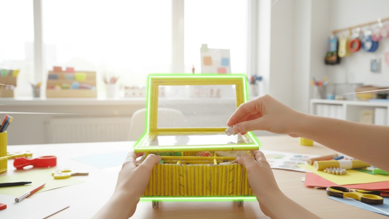 Don't Throw Out Paper! 😱 Ultimate DIY Storage Box from Rolled Paper Tubes | Desk Organizer