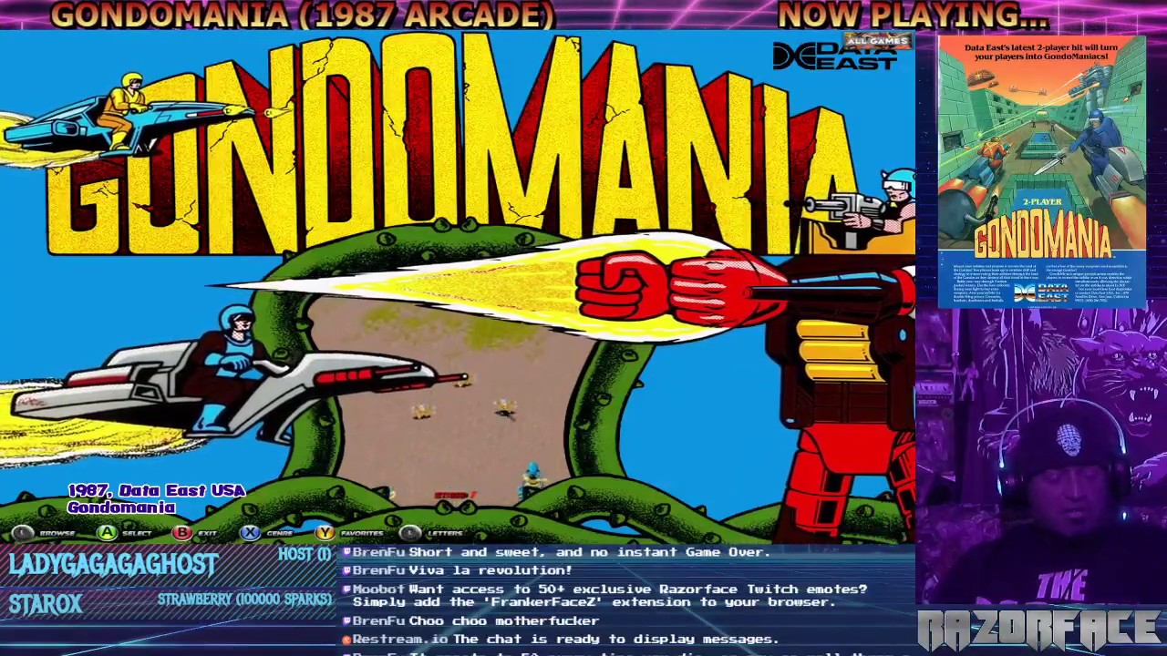 Gondomania (1987 Arcade) - Razorface Live