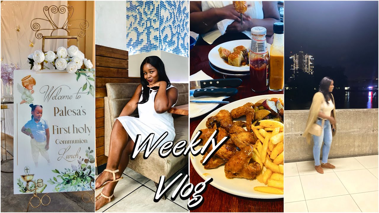 Weekly vlog : Nov/Dec recap | Pali’s first holy communion & more | INIMBA TODAY