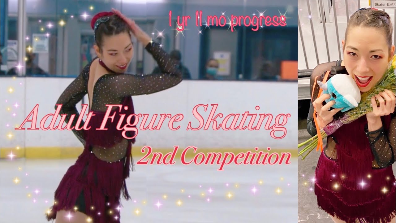 2nd Competition | Adult Figure Skating Progress | 1yr 11mo
