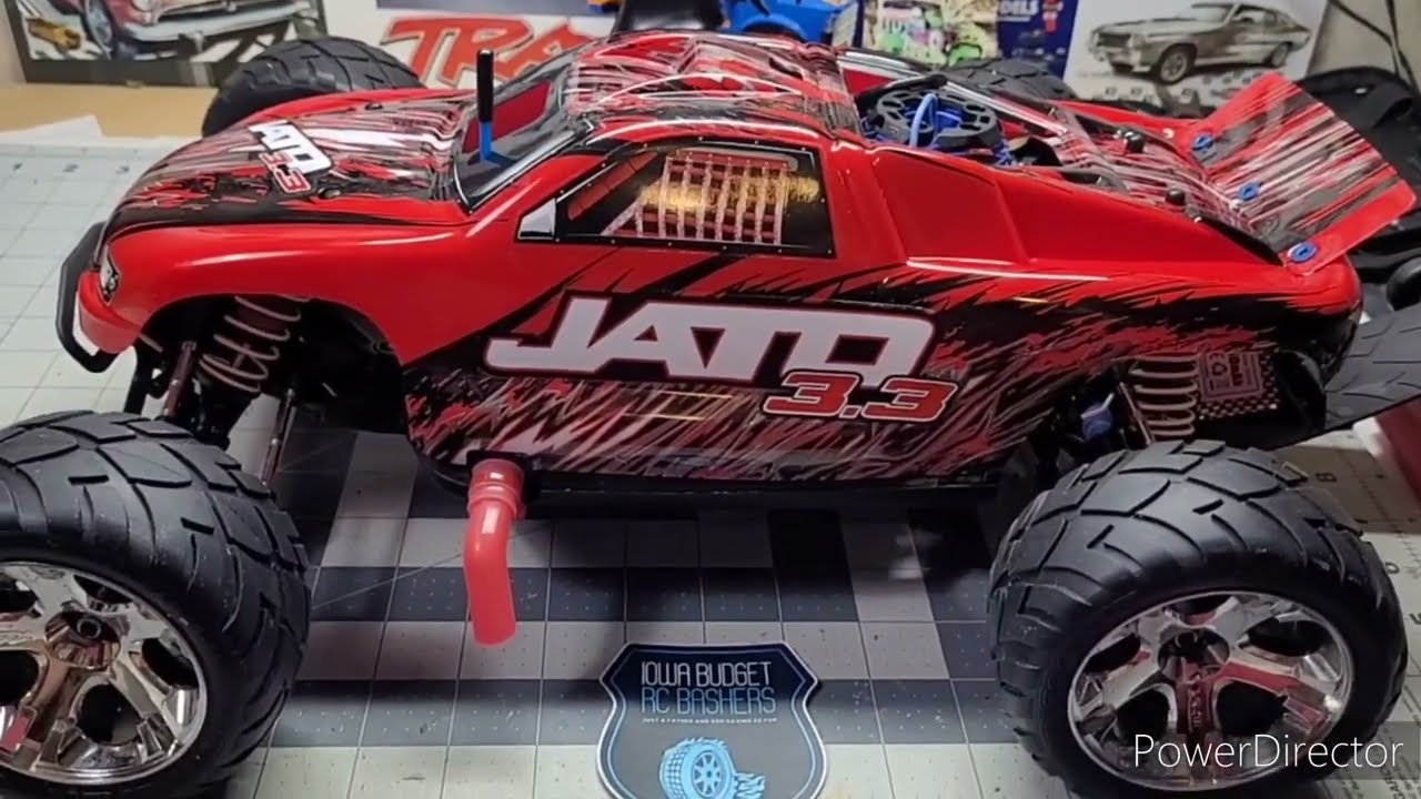 Traxxas Jato Brake and Battery Mod,Shoutout To Iowa Budget RC Bashers