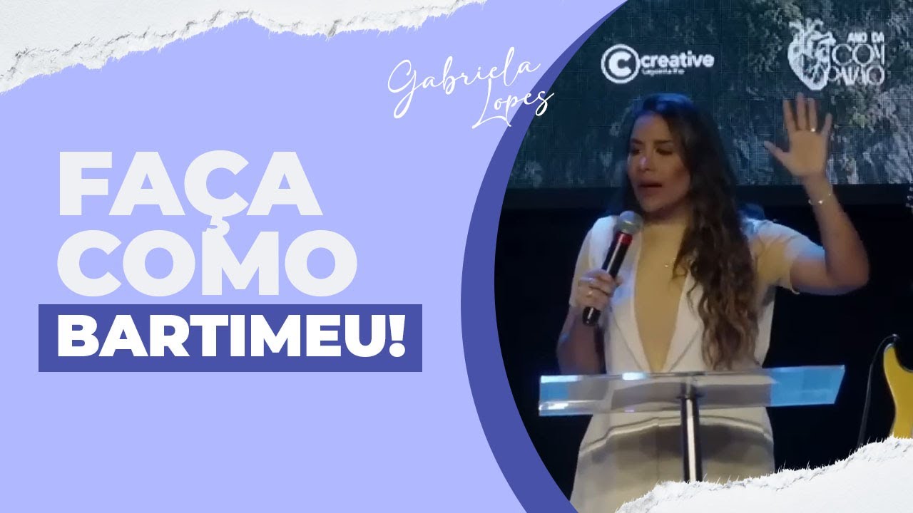 FAÇA COMO BARTIMEU! - Gabriela Lopes 