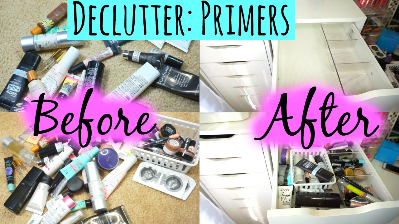 MAKEUP DECLUTTER 2016: PRIMERS