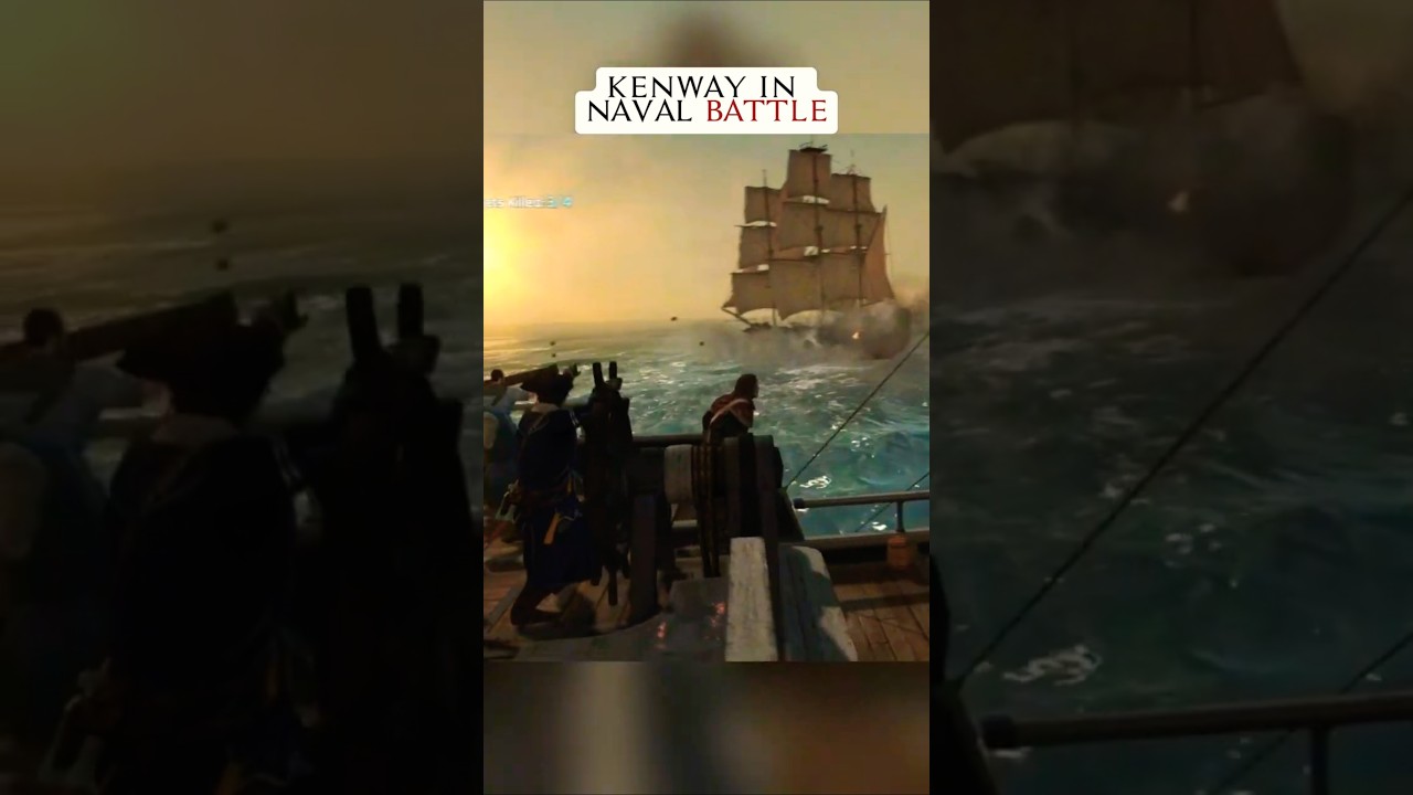 AC3 Naval battle #assassinscreed3 #gameplay #ps5
