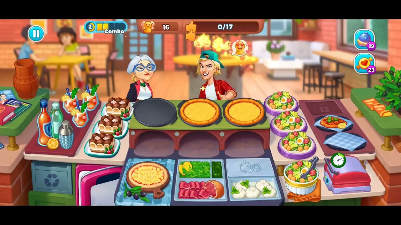 All three 144 Levels - Chef & Friends - Let's Play!
