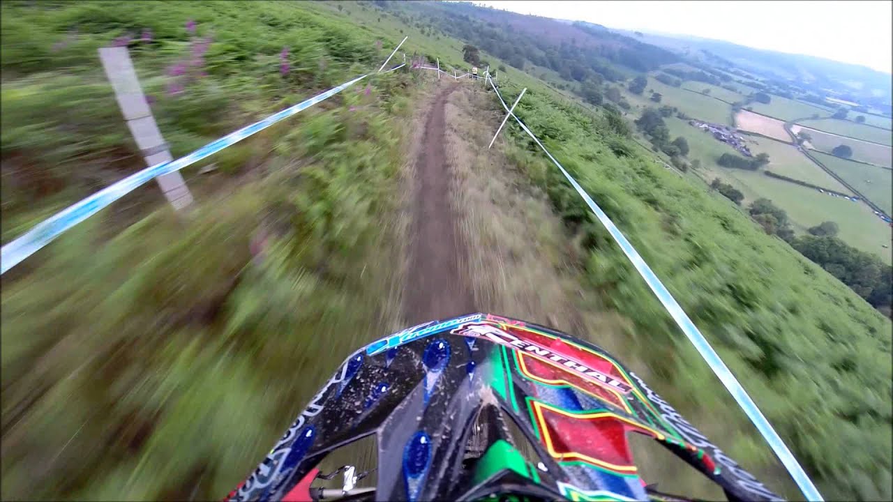 Rob Smith riding Llangollen British Downhill Series rd4 2014