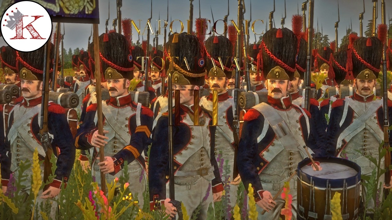 Невоспетые герои Франции! Napoleon Total War 3 4v4