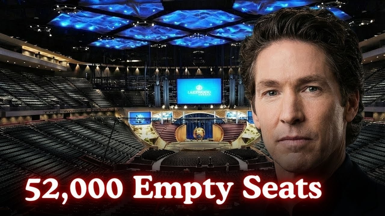 Joel Osteen's Empire Is Crumbling ...16,000 Seat Church Is Half Empty... And He Can't Stop It