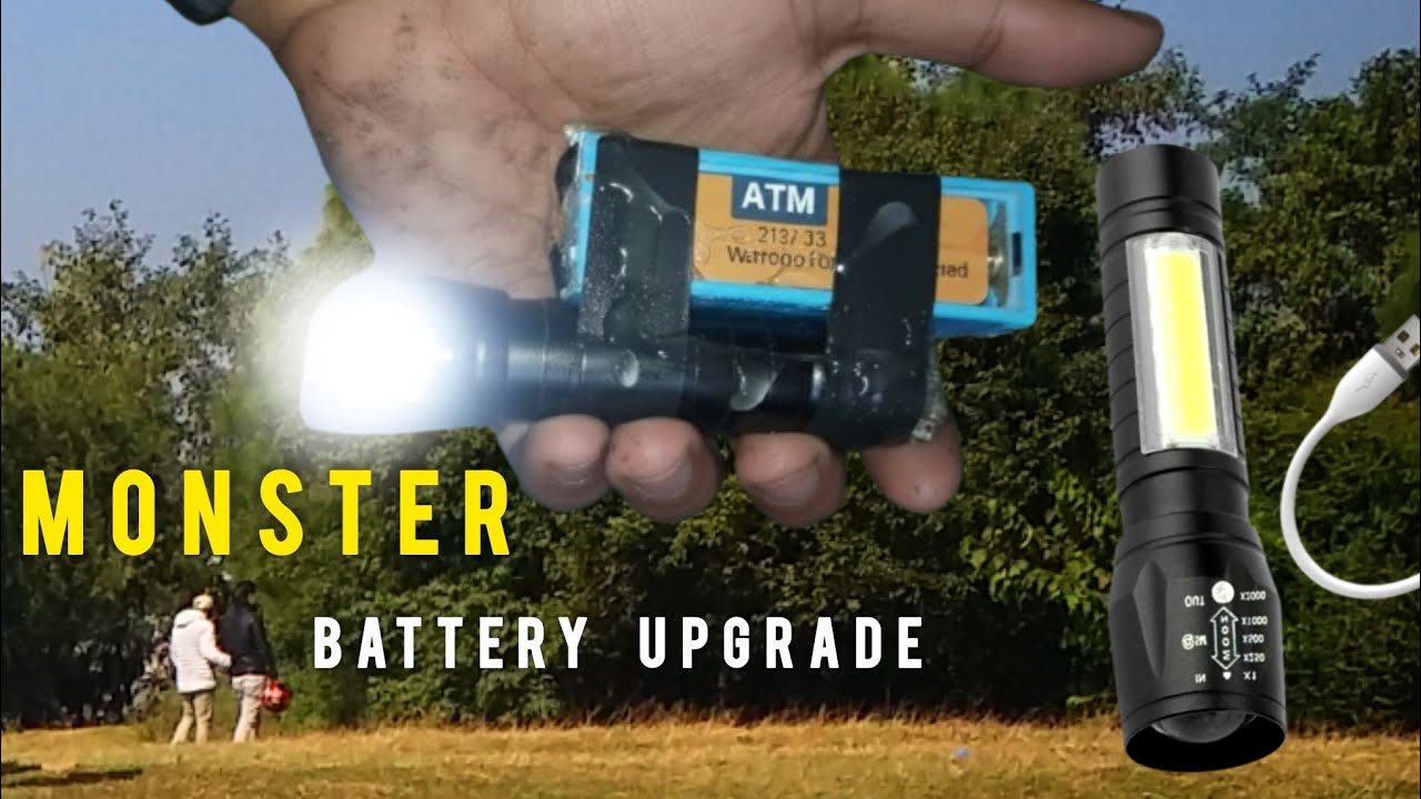Don't Throw Your Old Flashlight! - Unlimited Backup !