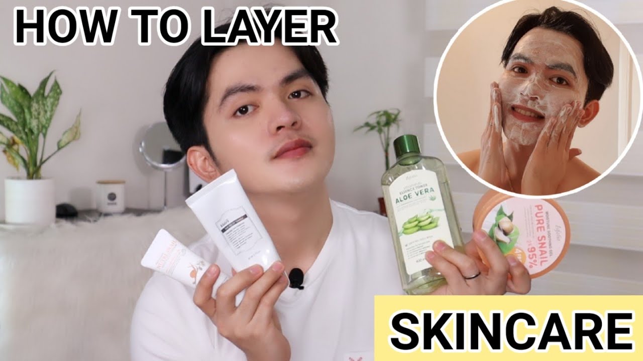 PAANO MAG LAYER NG SKINCARE? + GIVEAWAY ANNOUNCEMENT