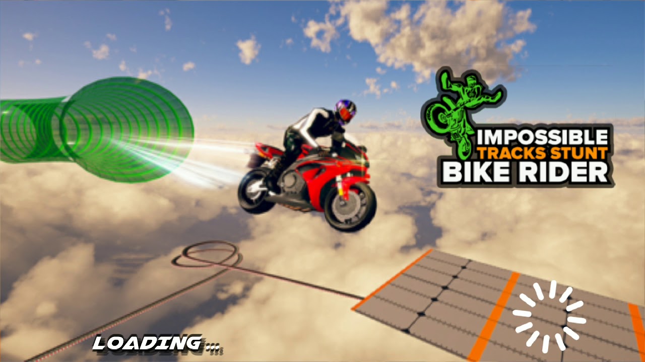 Mega Ramp Impossible Tracks Stunt Bike Rider Games - (Bike Stunt Gameplay)