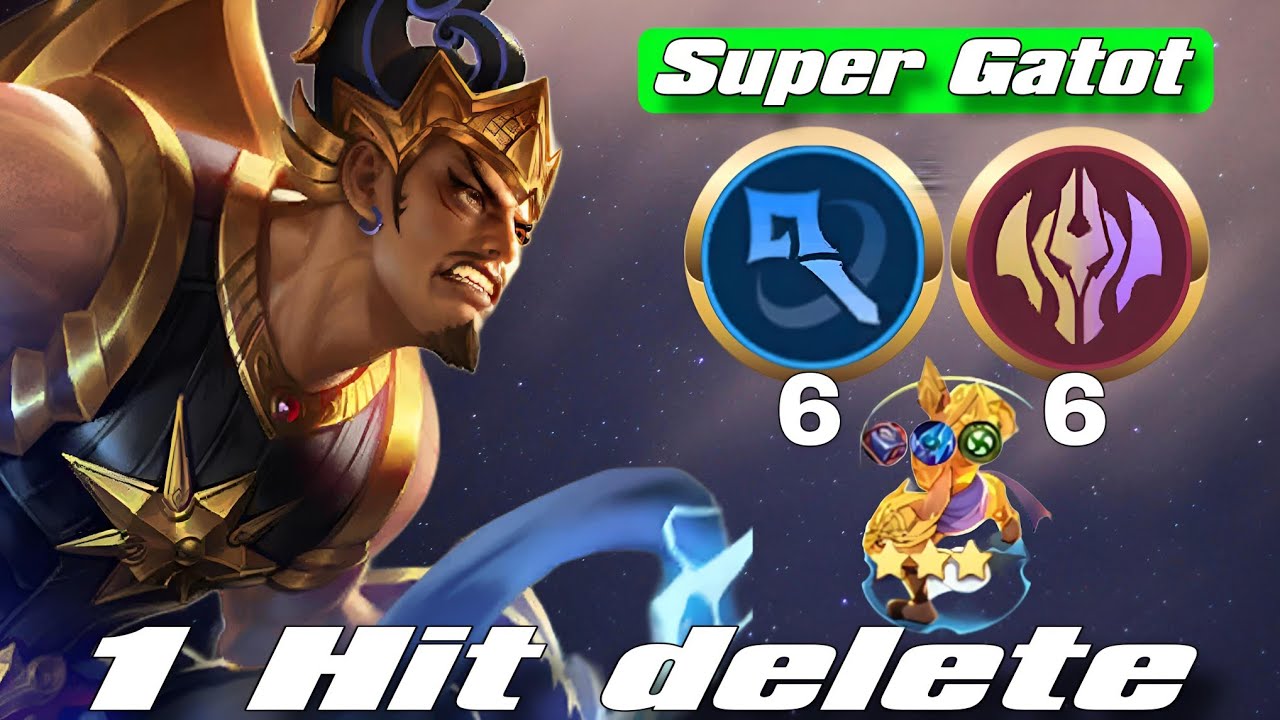 GATOTKACA ELEMENTALIST MAGE IMMORTAL 1 HIT DELETE !! MAGIC CHESS BEST SYNERGY 2024