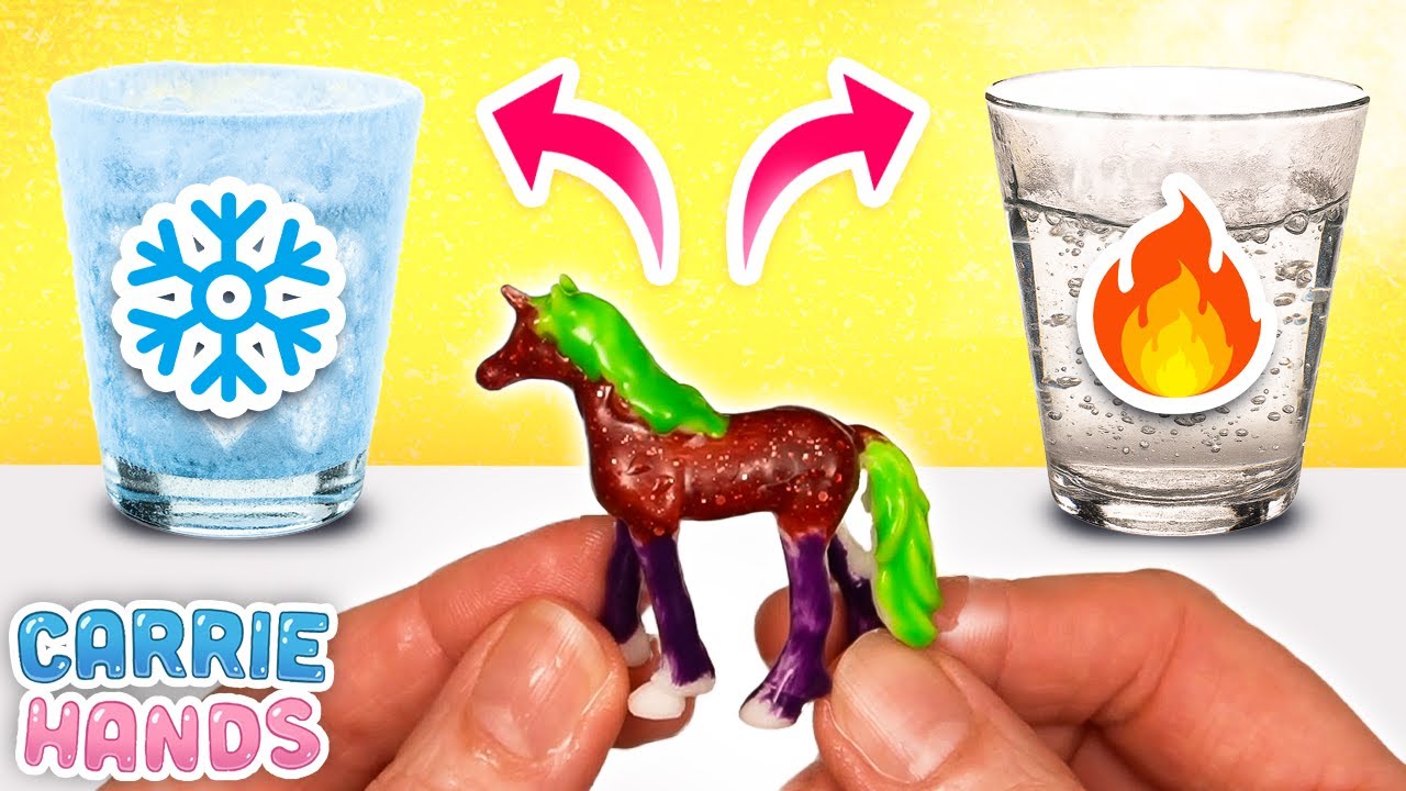 Magical Colour-Changing Unicorn Painting With Carrie Hands | Craft Videos For Kids