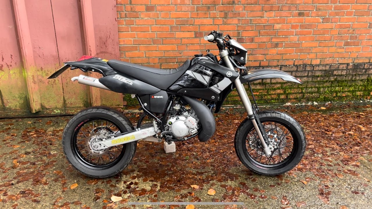 Yamaha DT 125 X Upside down forks + Aluminium swingarm