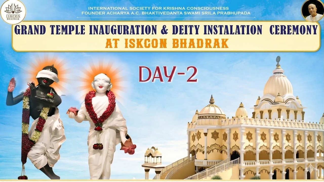 ISKCON Bhadrak Temple inauguration ceremony, Day-2 | Kirtan Mela