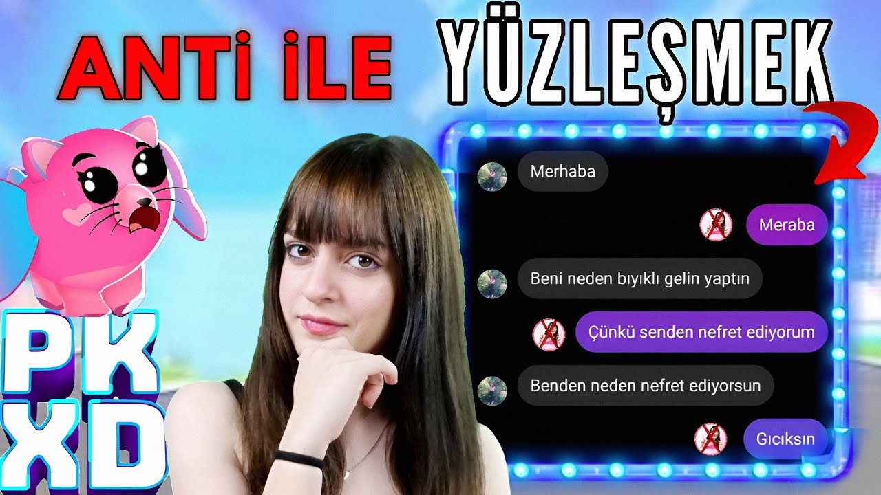 PK XD ANTİM İLE YÜZLEŞTİM (HATER İLE YÜZLEŞME) NEDEN NEFRET EDİYOR? BU KİM? | ÖZGÜŞ TV