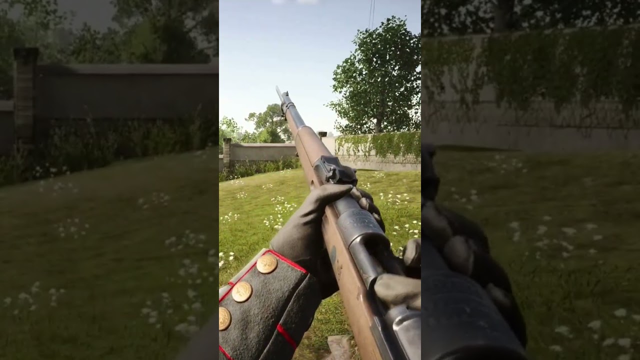 Battlefield 1 - Gewehr 98 reload animations vs real life